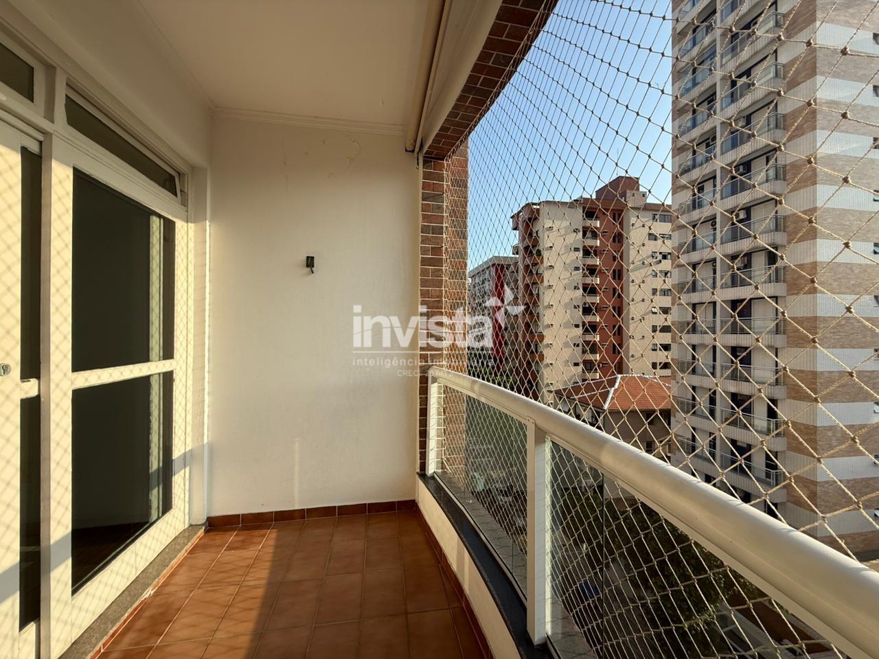 Apartamento &agrave; venda em Santos-SP no bairro Gonzaga, com 3 dormit&oacute;rios e 154m&sup2; - Santos