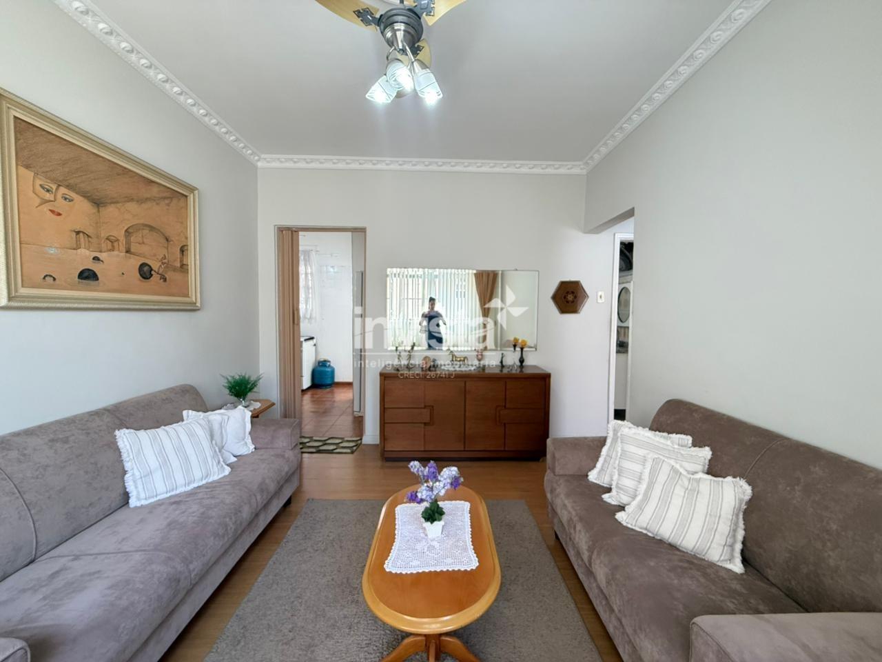 C&oacute;digo: 40882 R$ 390.000,00 Apartamento &agrave; venda no bairro Boqueir&atilde;o 60 m&sup2; 2 quartos 1 vaga - Santos