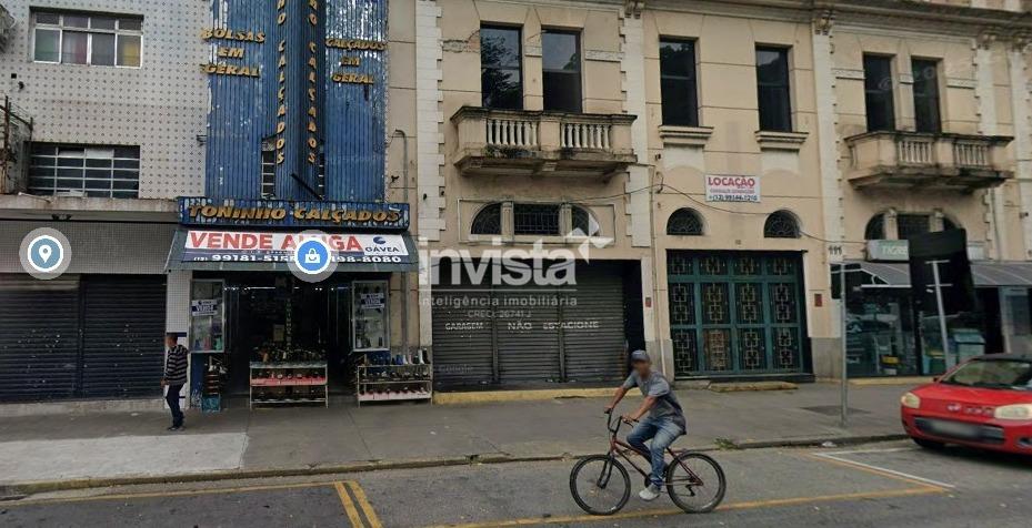 C&oacute;digo: 40883 R$ 4.300,00 Loja para alugar no bairro CENTRO 163 m&sup2; 0 quartos 0 vagas - Santos