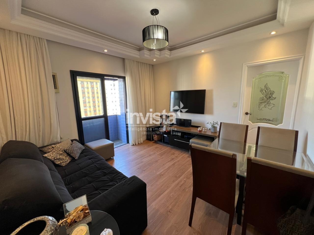 C&oacute;digo: 40884 R$ 430.000,00 Apartamento &agrave; venda no bairro Embar&eacute; 62 m&sup2; 2 quartos 1 vaga - Santos