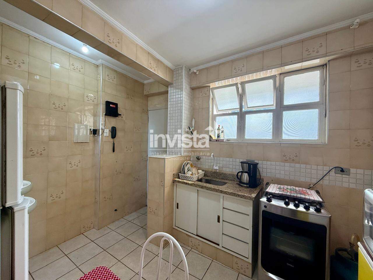 Apartamento &agrave; venda em Santos-SP no bairro Jos&eacute; Menino, com 1 dormit&oacute;rio e 64m&sup2; - Santos