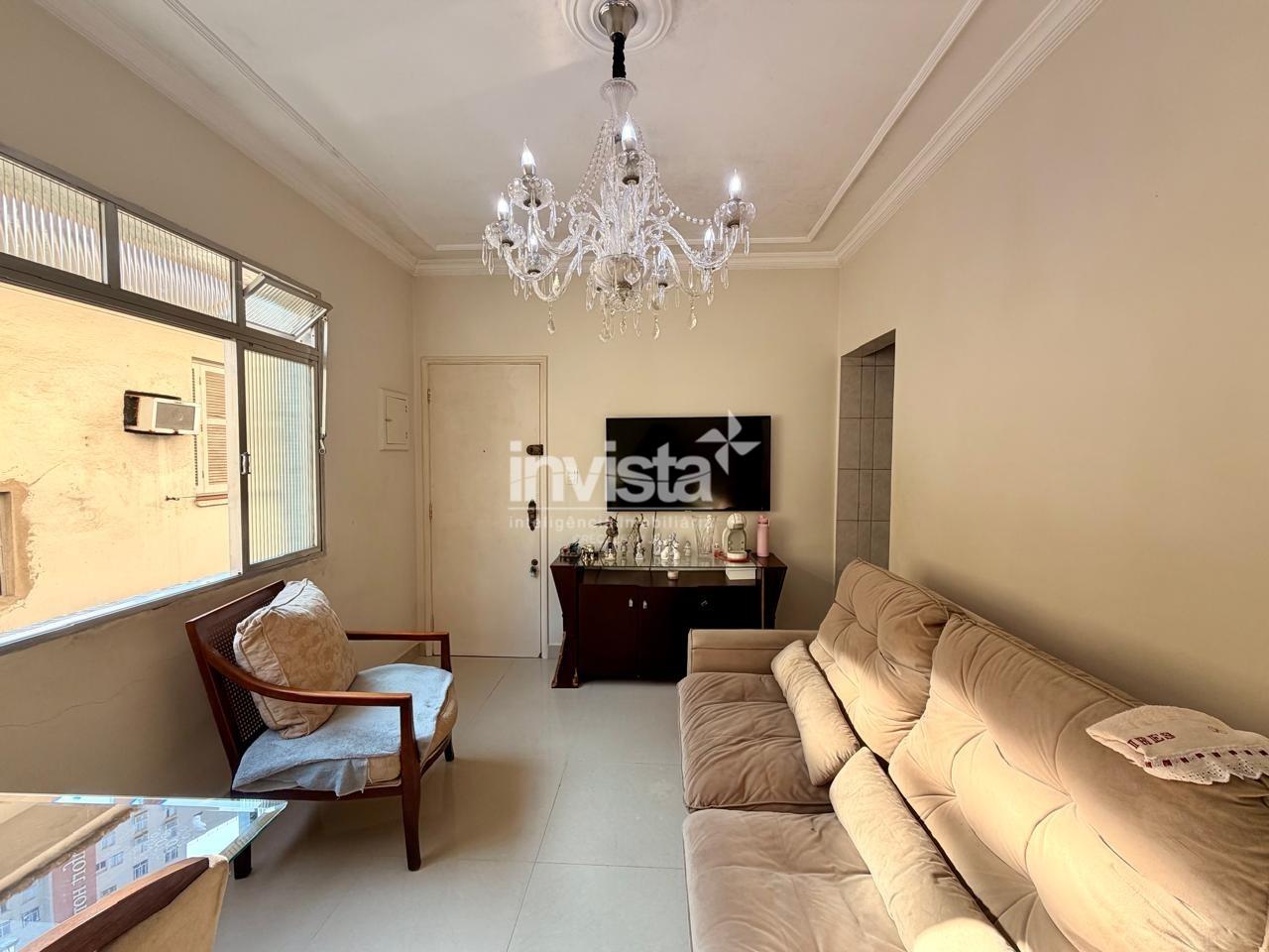 C&oacute;digo: 40897 R$ 450.000,00 Apartamento &agrave; venda no bairro Ponta da Praia 70 m&sup2; 2 quartos 1 vaga - Santos