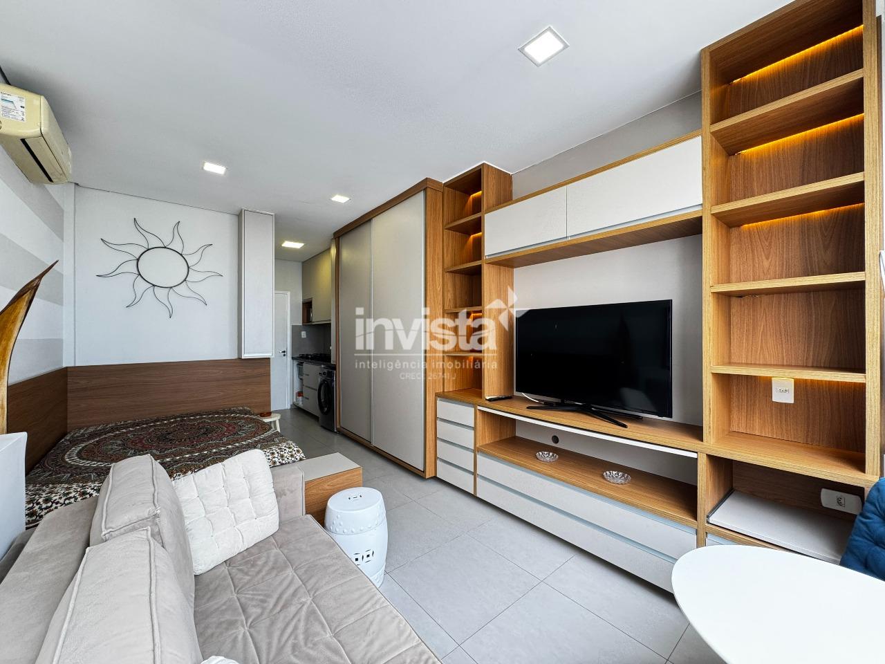 C&oacute;digo: 40904 R$ 370.000,00 Apartamento &agrave; venda no bairro Boqueir&atilde;o 23 m&sup2; 1 quarto 0 vagas - Santos