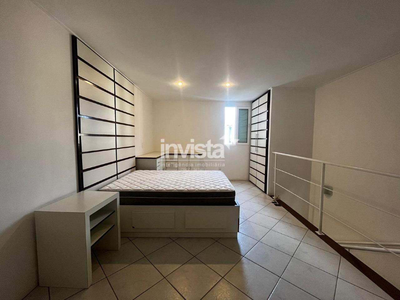 Loft Mobiliado para Loca&ccedil;&atilde;o no Gonzaga - Santos