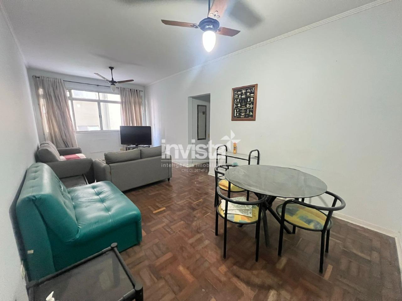 C&oacute;digo: 40910 R$ 5.000,00 Apartamento para alugar no bairro Ponta da Praia 65 m&sup2; 2 quartos 1 vaga - Santos
