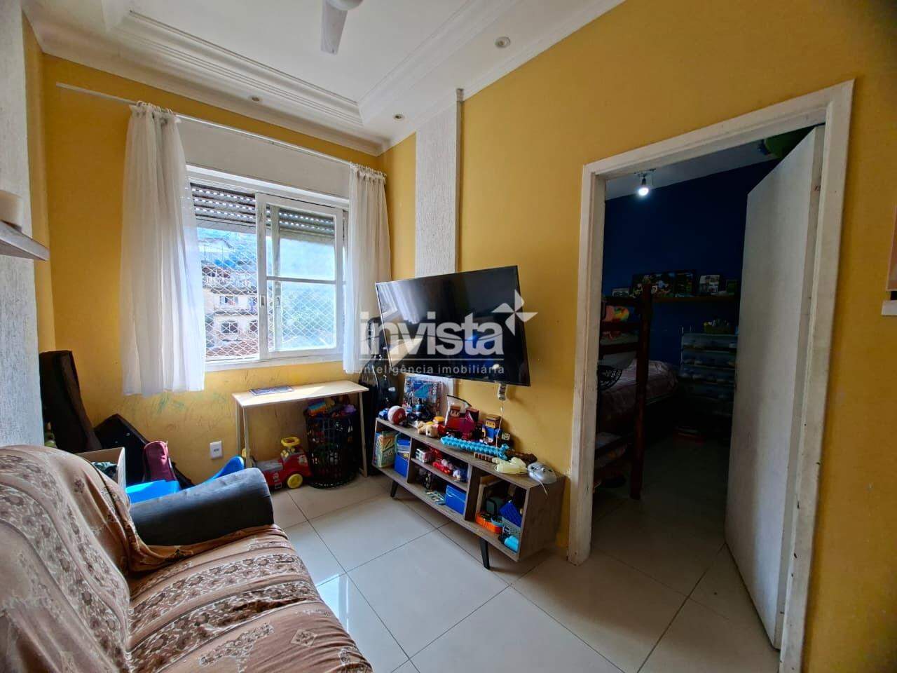 C&oacute;digo: 40914 R$ 225.000,00 Apartamento &agrave; venda no bairro Jos&eacute; Menino 41 m&sup2; 1 quarto 1 vaga - Santos
