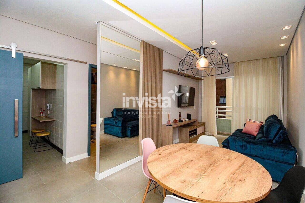 Apartamento para aluguel no bairro Vila Mathias - Santos