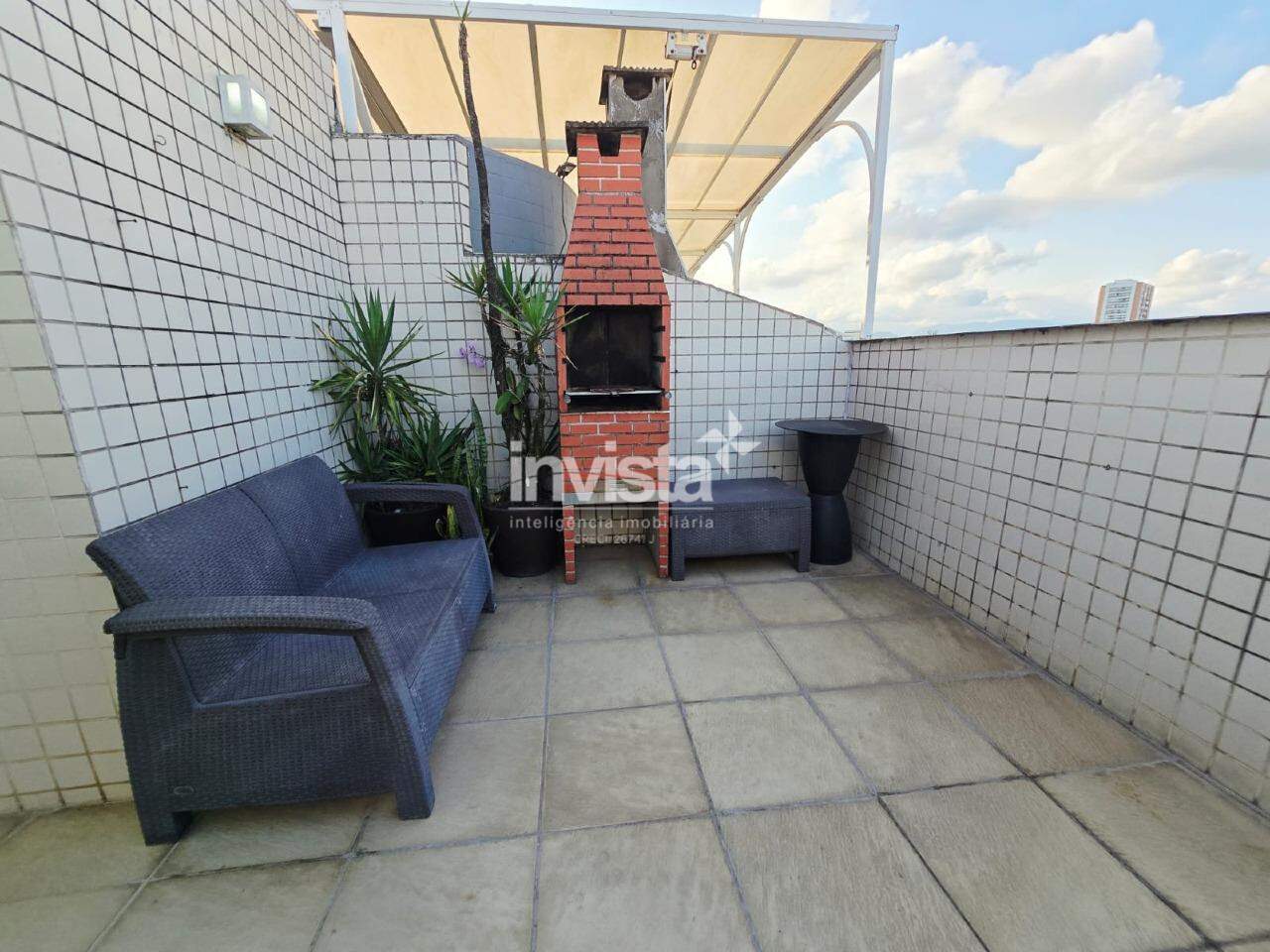 C&oacute;digo: 40926 R$ 700.000,00 Cobertura &agrave; venda no bairro Boqueir&atilde;o 90 m&sup2; 2 quartos 1 vaga - Santos