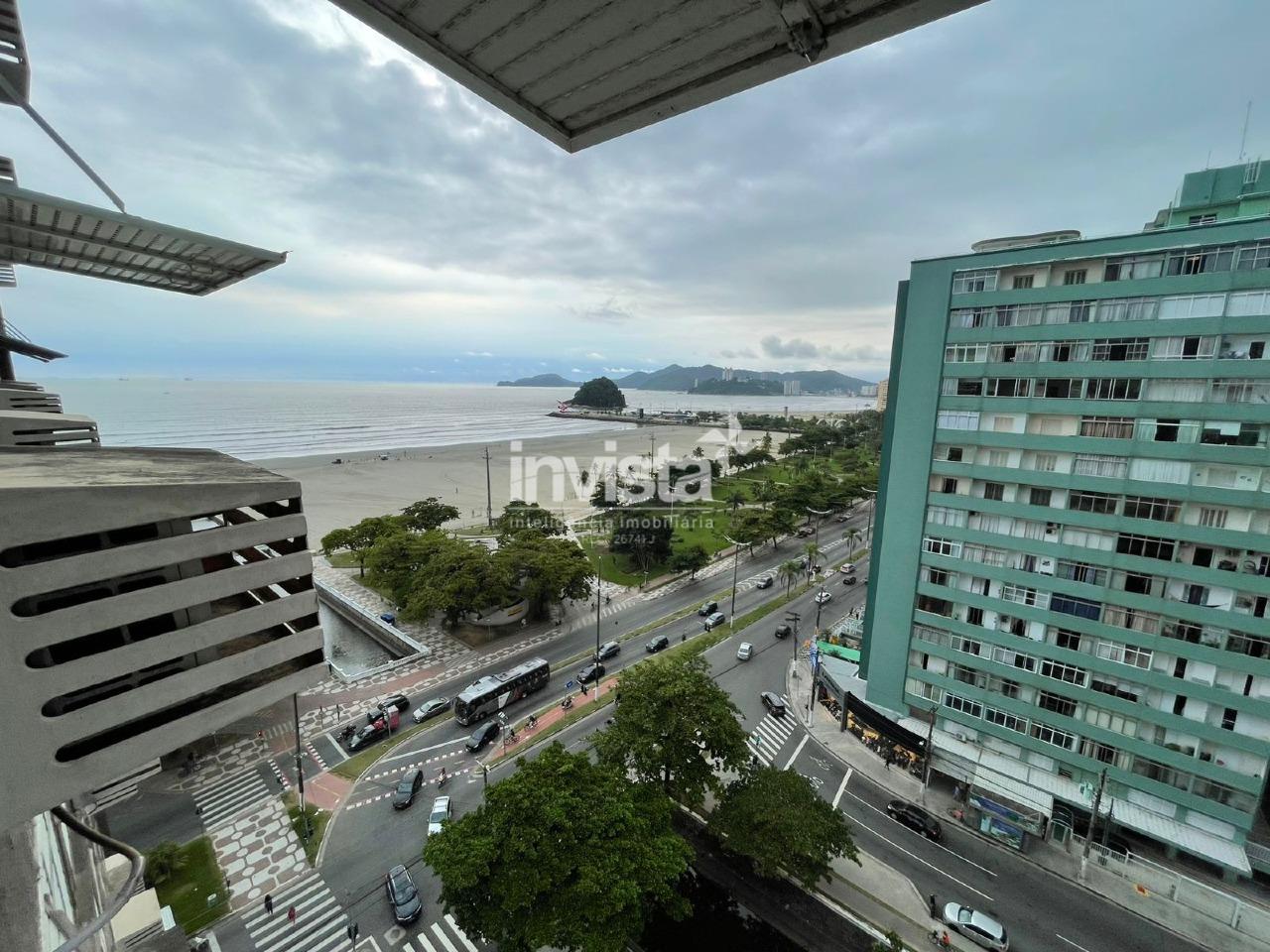 C&oacute;digo: 40939 R$ 4.000,00 Apartamento para alugar no bairro Pomp&eacute;ia 84 m&sup2; 2 quartos 1 vaga - Santos