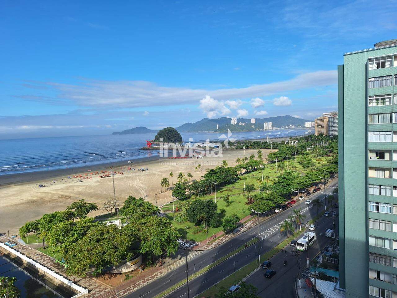 C&oacute;digo: 40939 R$ 4.000,00 Apartamento para alugar no bairro Pomp&eacute;ia 84 m&sup2; 2 quartos 1 vaga - Santos