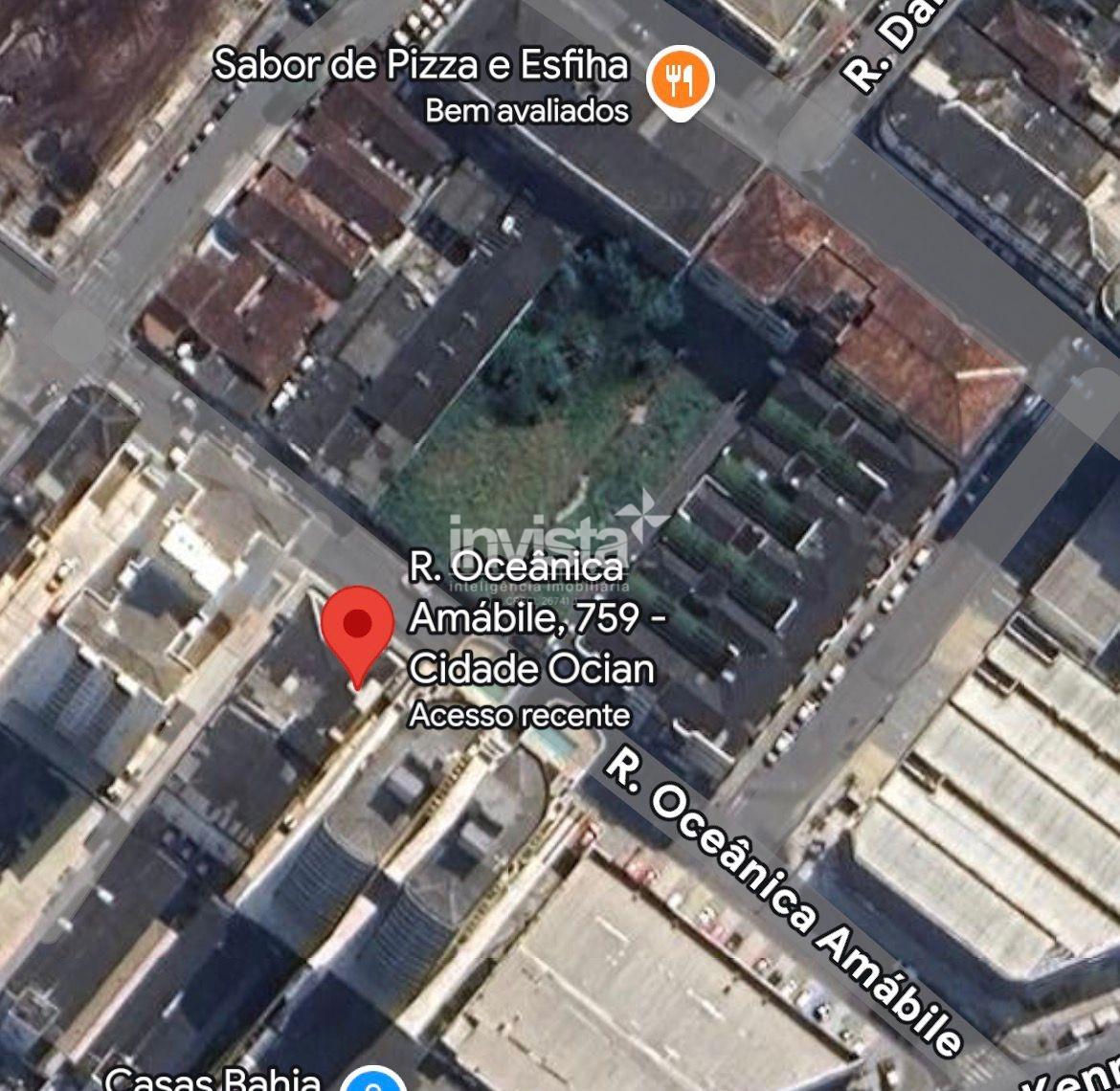 C&oacute;digo: 40943 R$ 10.000,00 Terreno para alugar no bairro Ocian 1000 m&sup2; 0 quartos 0 vagas - Santos