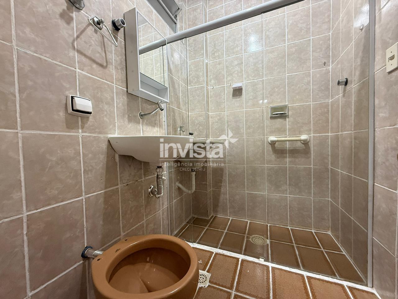 Apartamento para aluguel no bairro Boqueir&atilde;o - Santos