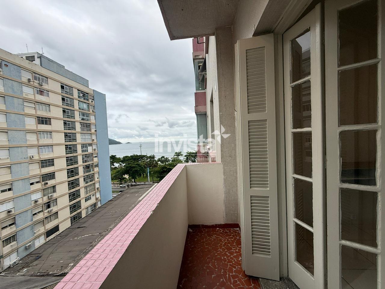 C&oacute;digo: 40946 R$ 3.000,00 Apartamento para alugar no bairro Boqueir&atilde;o 48 m&sup2; 1 quarto 0 vagas - Santos