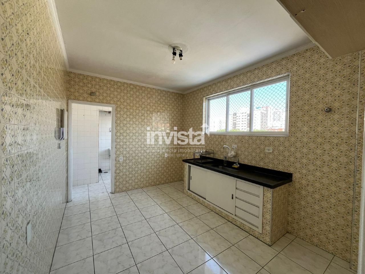 Apto com Excelente Localiza&ccedil;&atilde;o no Marap&eacute; - Santos