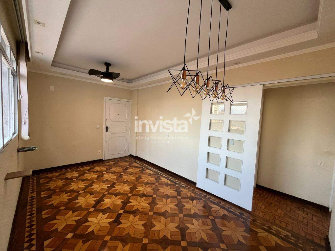 C&oacute;digo: 40948 R$ 3.700,00 Apartamento para alugar no bairro Marap&eacute; 71 m&sup2; 2 quartos 1 vaga - Santos