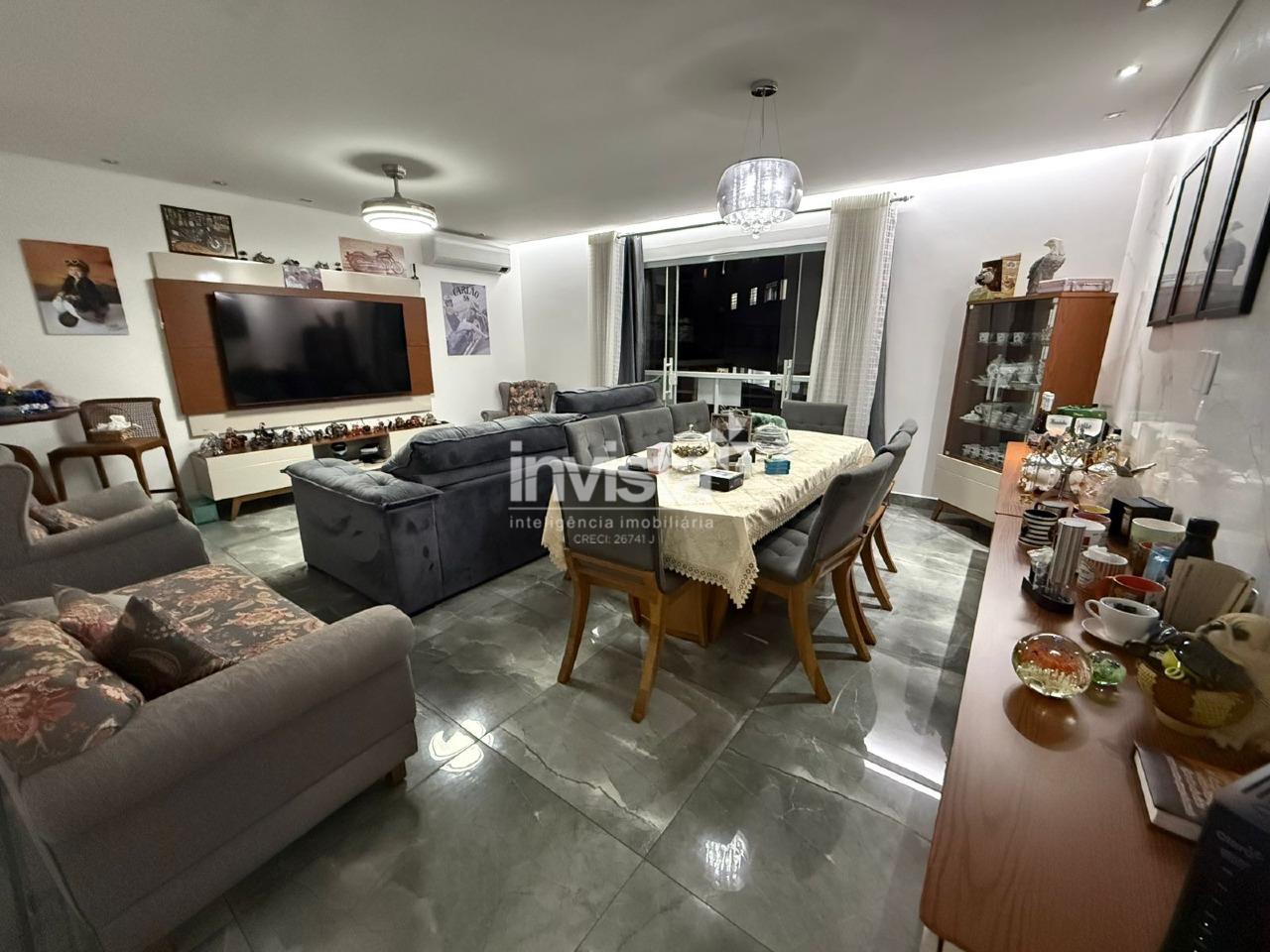 C&oacute;digo: 40953 R$ 1.085.000,00 Casa &agrave; venda no bairro Estu&aacute;rio 143 m&sup2; 4 quartos 2 vagas - Santos