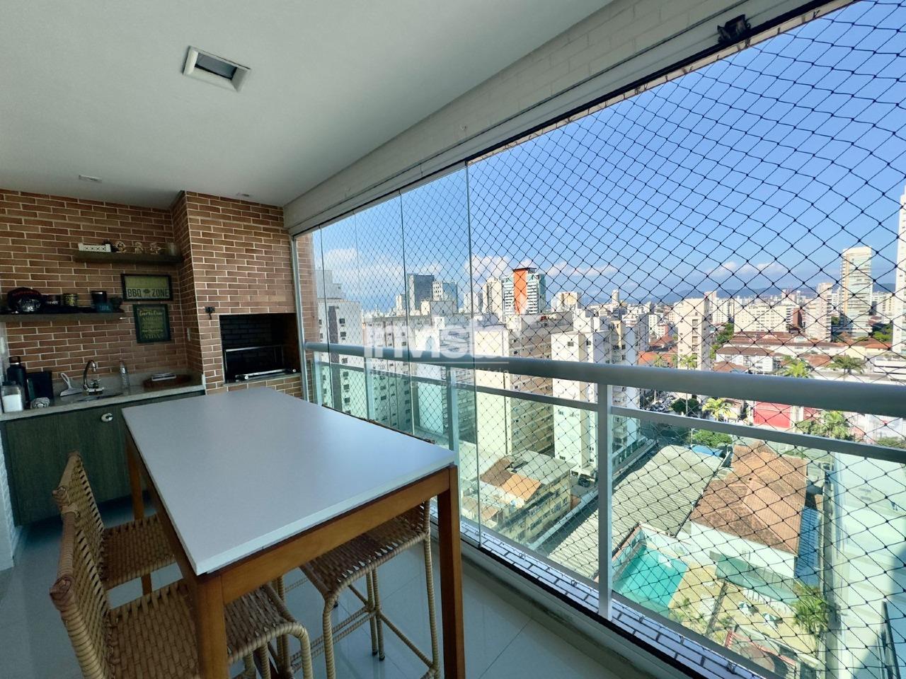 Apartamento &agrave; venda no bairro Gonzaga - Santos