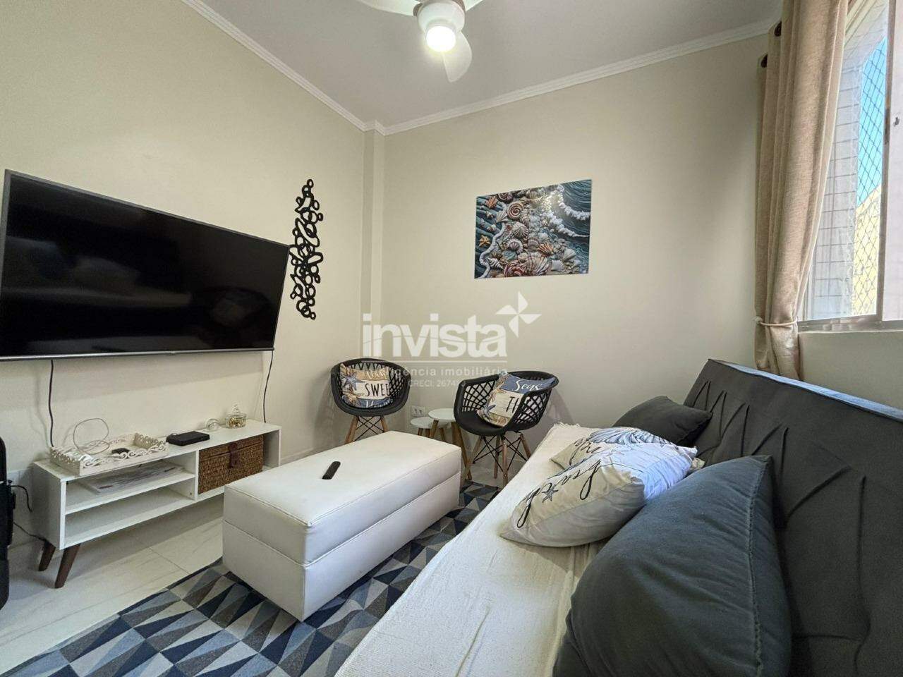 C&oacute;digo: 40972 R$ 420.000,00 Apartamento &agrave; venda no bairro Embar&eacute; 50 m&sup2; 1 quarto 1 vaga - Santos