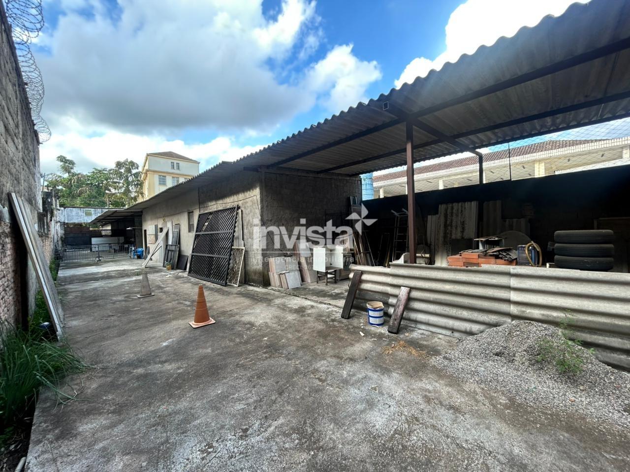 Terreno para alugar, 600 m&sup2; por R$ 10.000,00/m&ecirc;s &ndash; Vila Nova &ndash; Santos/SP - Santos