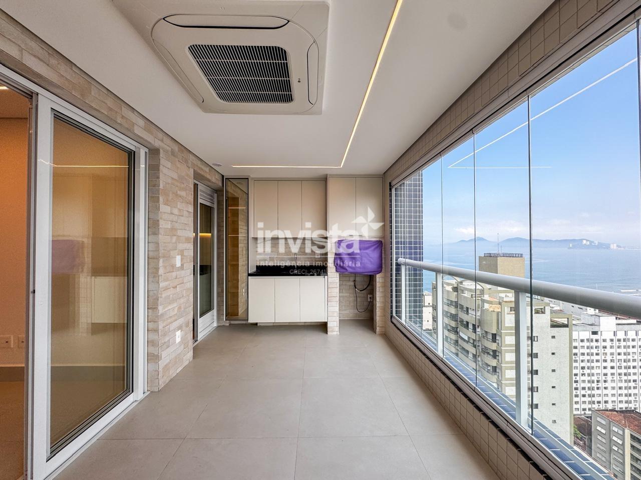 C&oacute;digo: 40983 R$ 2.500.000,00 Apartamento &agrave; venda no bairro Aparecida 116 m&sup2; 3 quartos 2 vagas - Santos