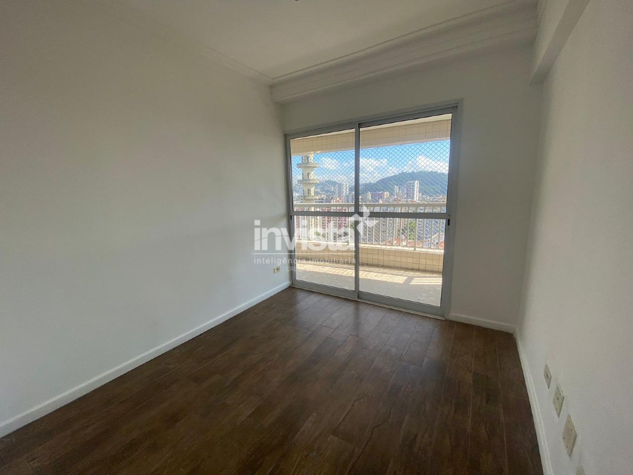 Apartamento para aluguel no bairro Encruzilhada - Santos