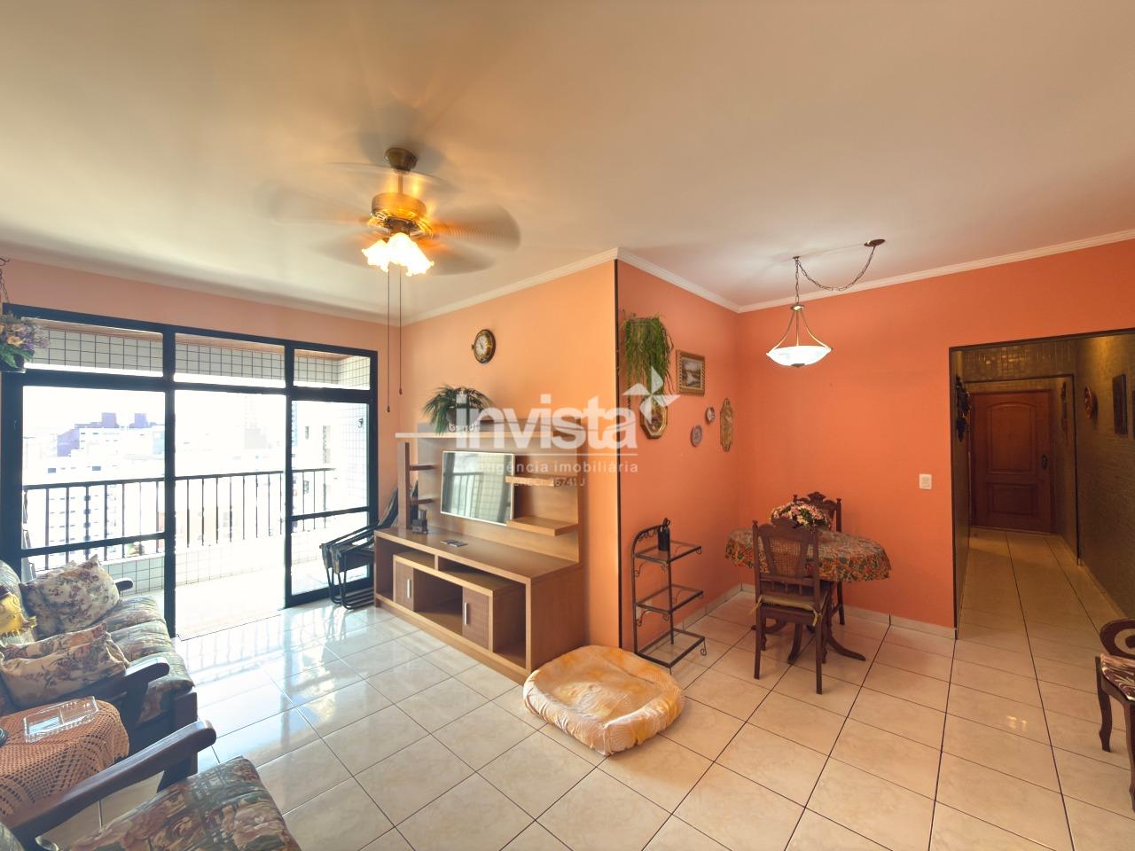 C&oacute;digo: 40988 R$ 1.175.000,00 Apartamento &agrave; venda no bairro Pomp&eacute;ia 110 m&sup2; 2 quartos 2 vagas - Santos