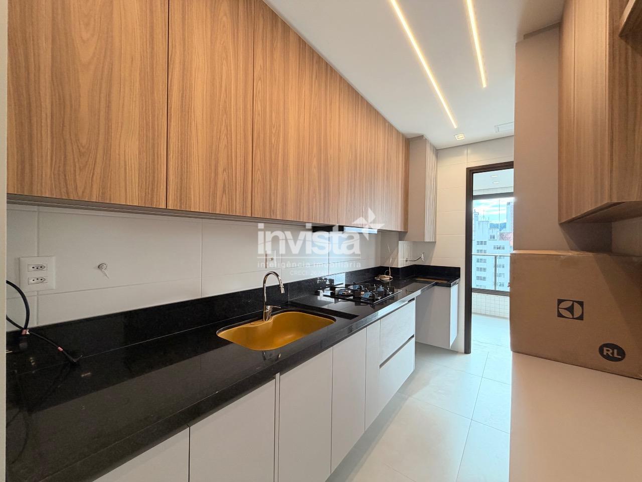 Apartamento &agrave; venda no bairro Gonzaga - Santos