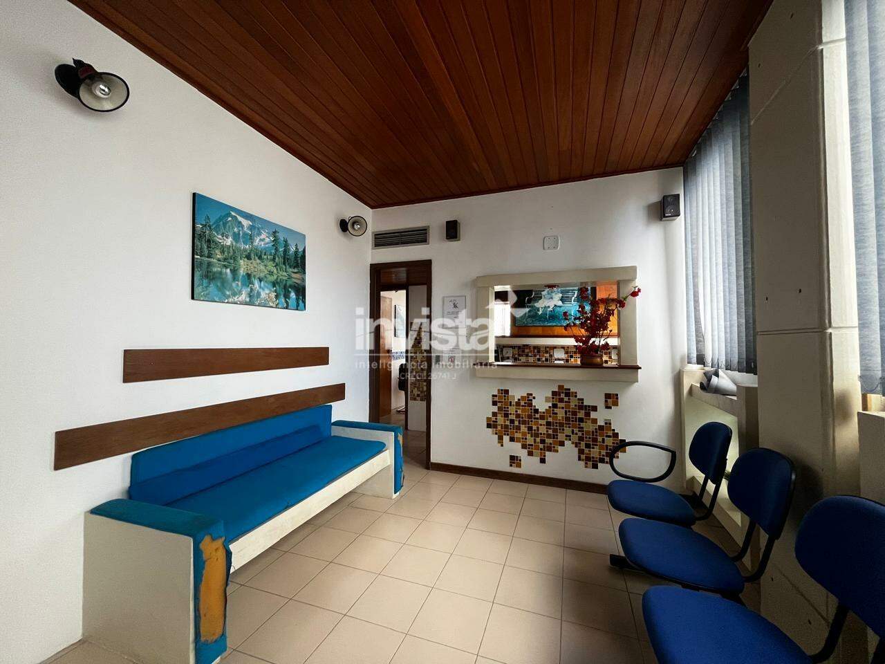 C&oacute;digo: 41031 R$ 6.000,00 Sala Comercial para alugar em Santos-SP no bairro Gonzaga, com 0 dormit&oacute;rio e 150m&sup2; 150 m&sup2; 0 quartos 2 vagas - Santos