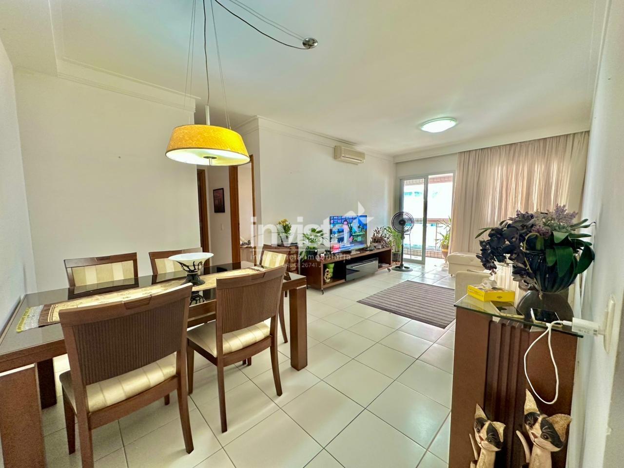 C&oacute;digo: 41032 R$ 1.100.000,00 Apartamento &agrave; venda no bairro Gonzaga 92 m&sup2; 2 quartos 1 vaga - Santos