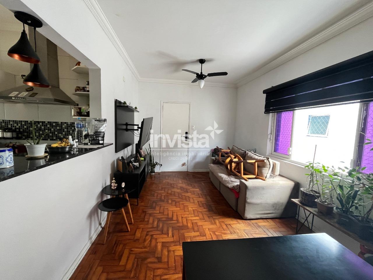 C&oacute;digo: 41049 R$ 475.000,00 Apartamento &agrave; venda no bairro Encruzilhada 70 m&sup2; 2 quartos 1 vaga - Santos