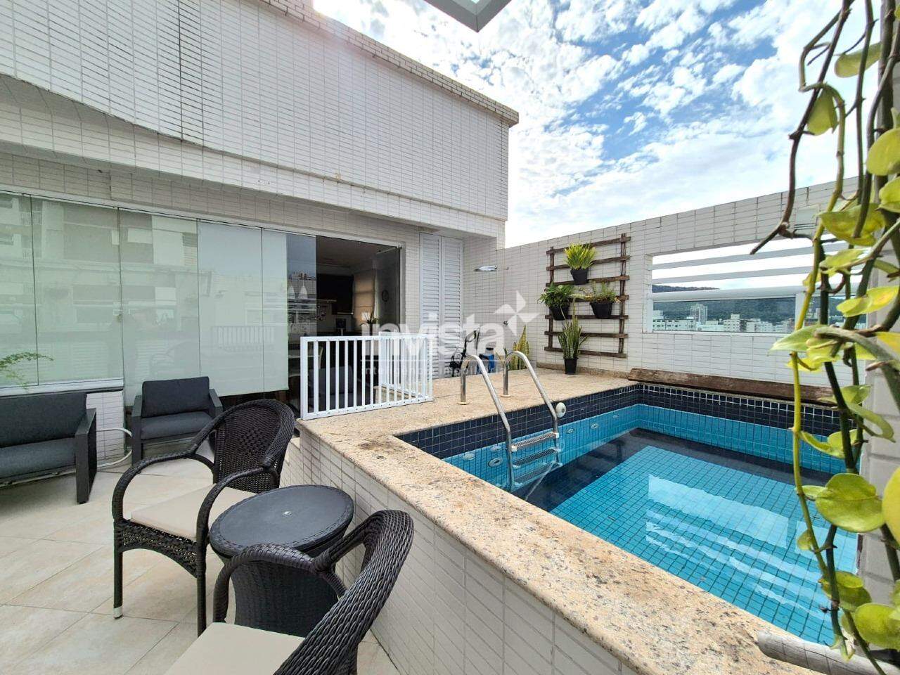 C&oacute;digo: 41051 R$ 1.490.000,00 Cobertura &agrave; venda no bairro Pomp&eacute;ia 171 m&sup2; 2 quartos 0 vagas - Santos