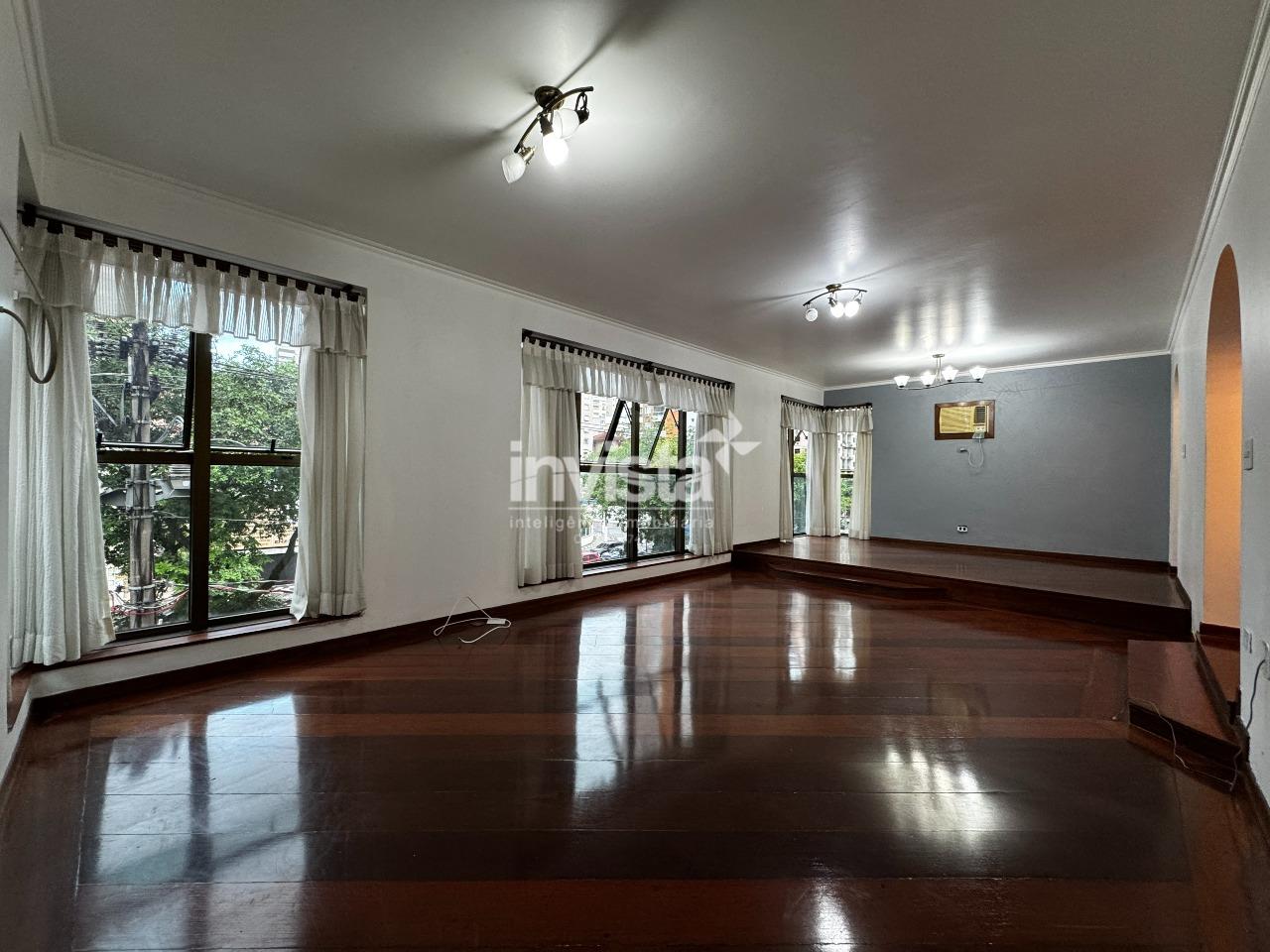 C&oacute;digo: 41057 R$ 900.000,00 Apartamento &agrave; venda no bairro Pomp&eacute;ia 149 m&sup2; 3 quartos 2 vagas - Santos