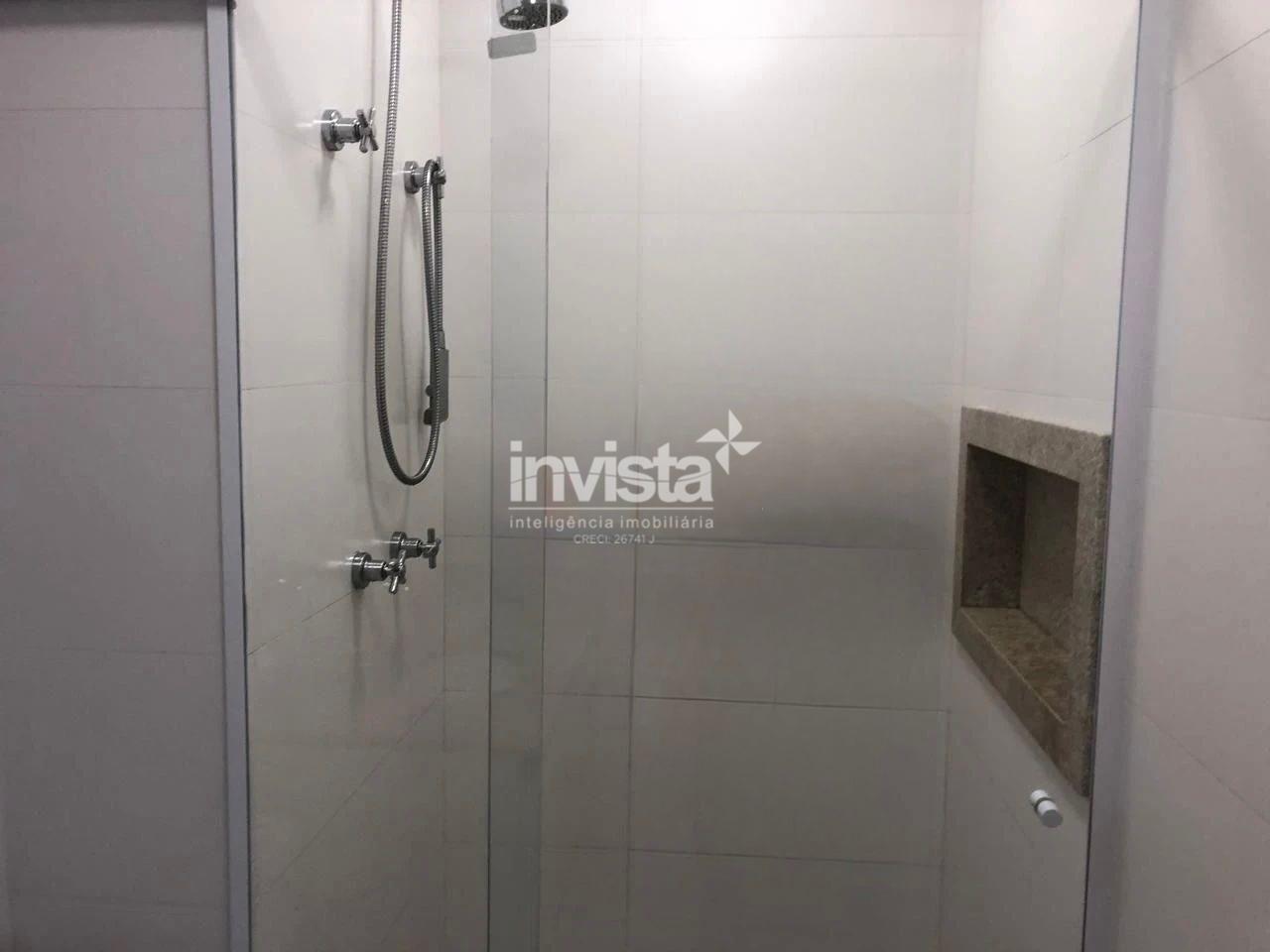 Apartamento para aluguel no bairro Boqueir&atilde;o - Santos