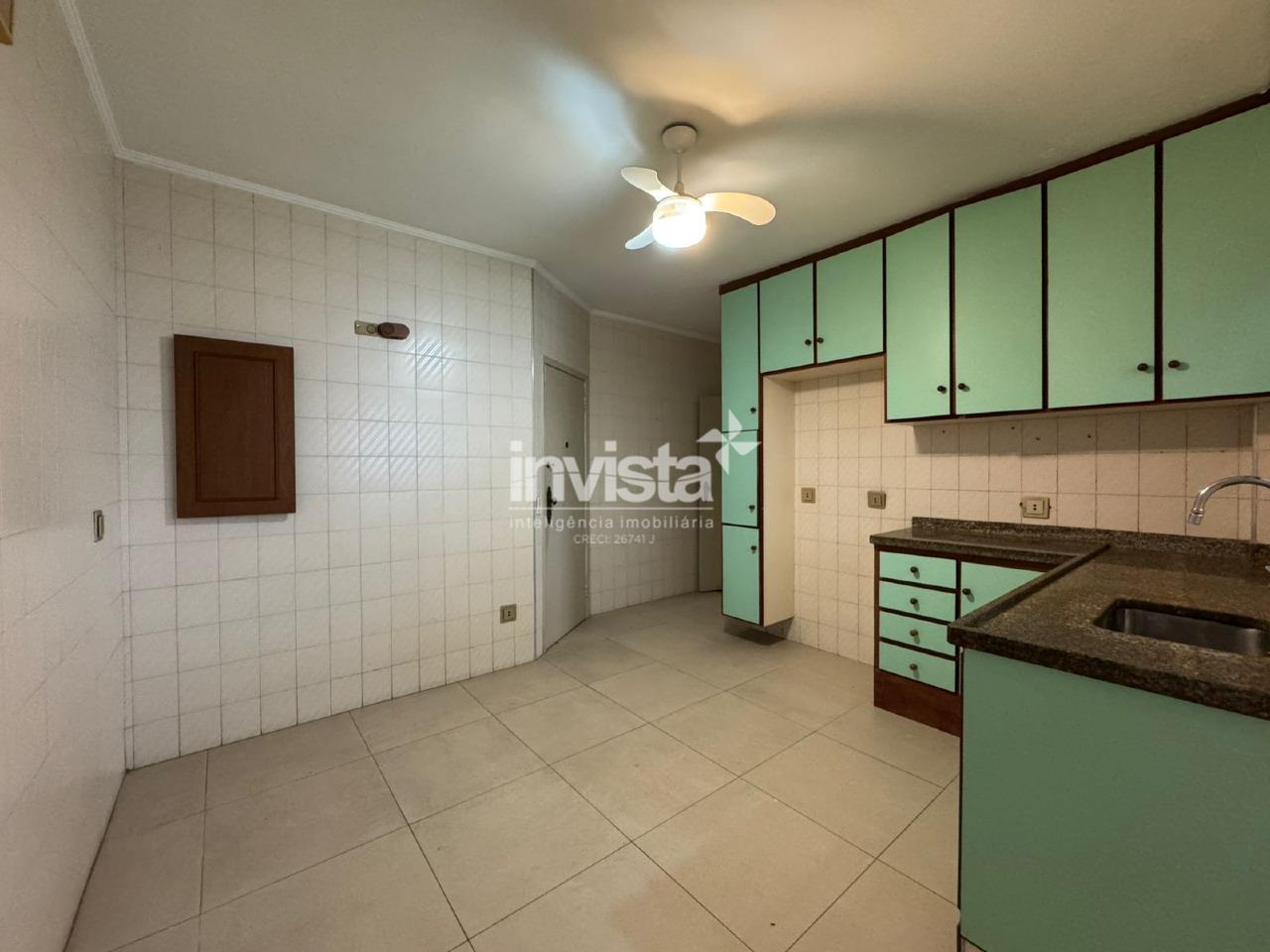 Apartamento 3 quartos (1 su&iacute;te) com 140 m&sup2; no Boqueir&atilde;o, Santos &mdash; aluguel imediato - Santos