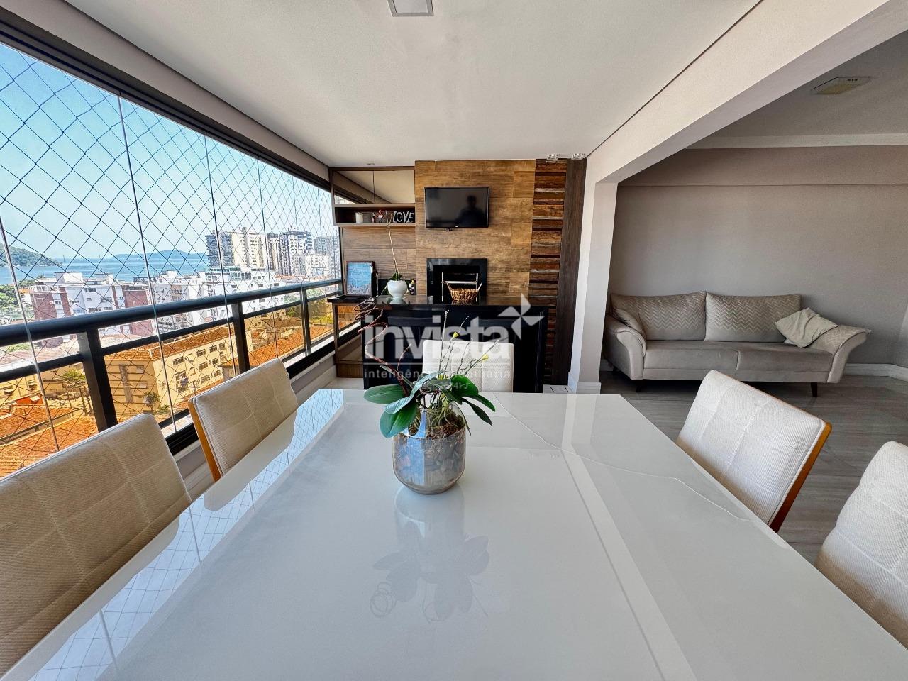 C&oacute;digo: 41066 R$ 1.490.000,00 Apartamento &agrave; venda no bairro Ponta da Praia 112 m&sup2; 3 quartos 0 vagas - Santos