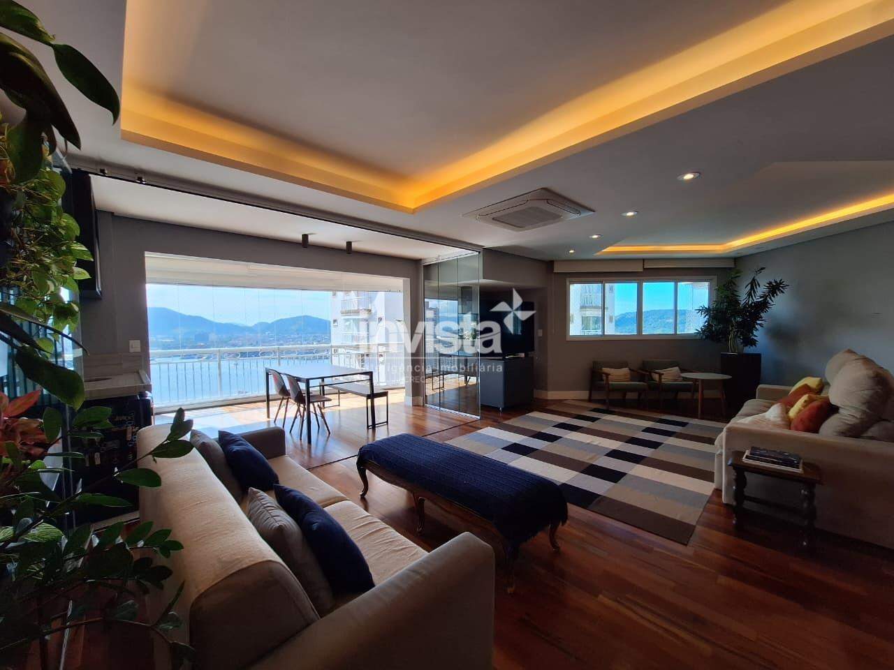 C&oacute;digo: 41069 R$ 3.200.000,00 Apartamento &agrave; venda no bairro Ponta da Praia 199 m&sup2; 3 quartos 3 vagas - Santos