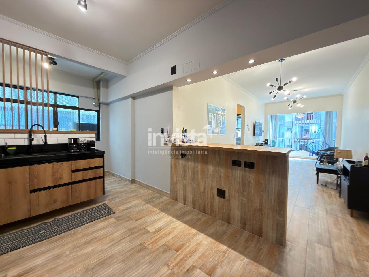 Apartamento &agrave; venda no bairro Pomp&eacute;ia - Santos