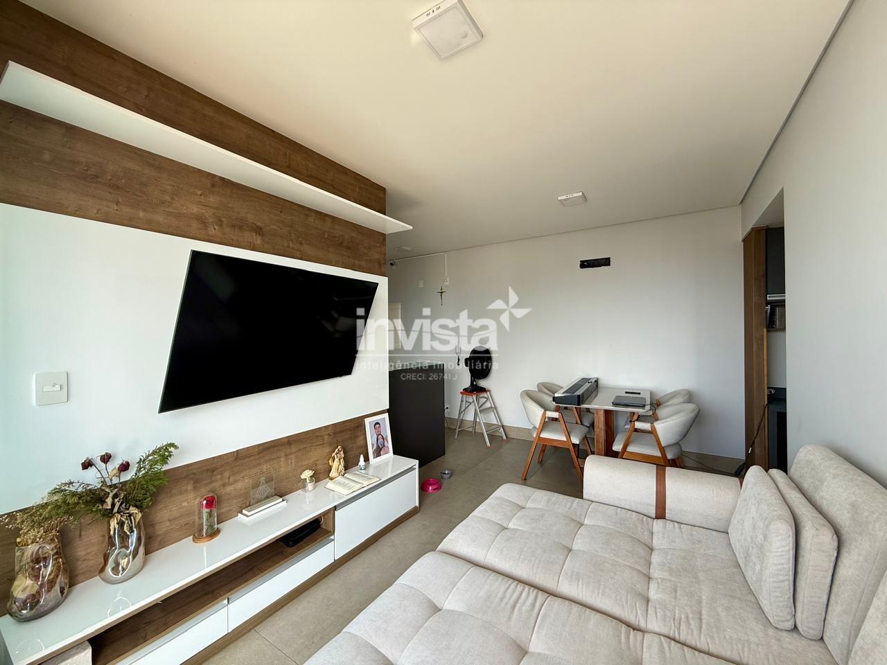 C&oacute;digo: 41075 R$ 780.000,00 Apartamento &agrave; venda no bairro Aparecida 65 m&sup2; 1 quarto 1 vaga - Santos