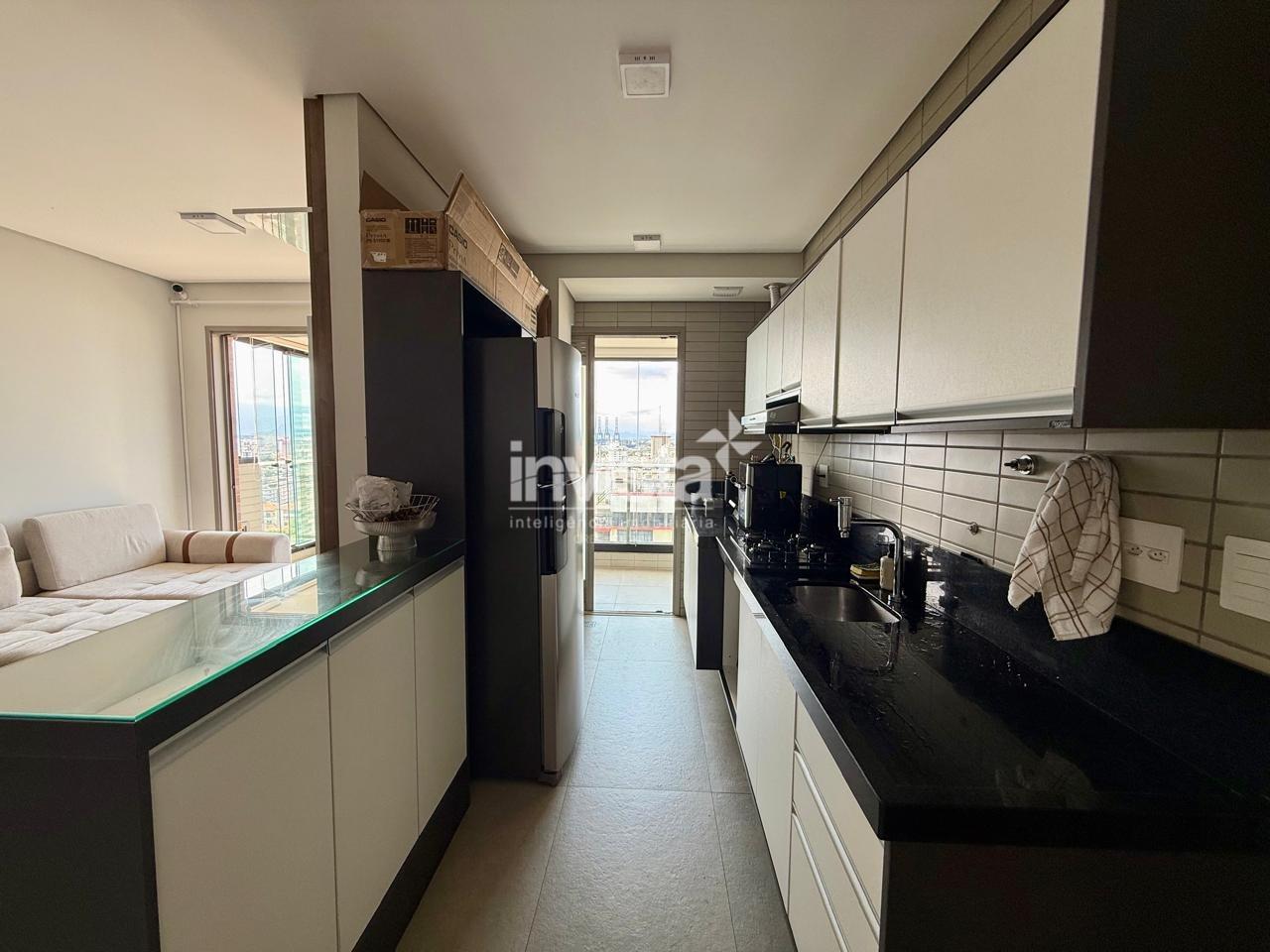 Apartamento &agrave; venda no bairro Aparecida - Santos