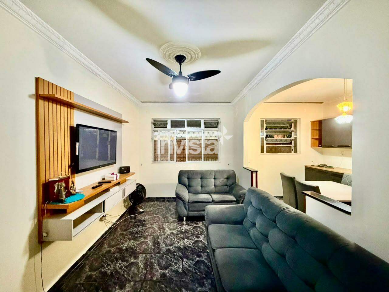 C&oacute;digo: 41077 R$ 360.000,00 Apartamento &agrave; venda em Santos-SP no bairro Campo Grande, com 2 dormit&oacute;rios e 70m&sup2; 70 m&sup2; 2 quartos 0 vagas - Santos