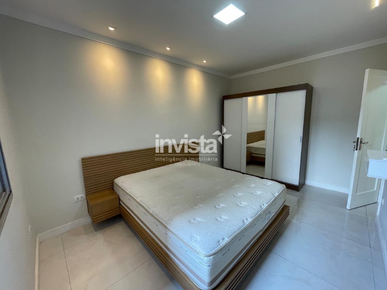 Apartamento para aluguel no bairro Boqueir&atilde;o - Santos