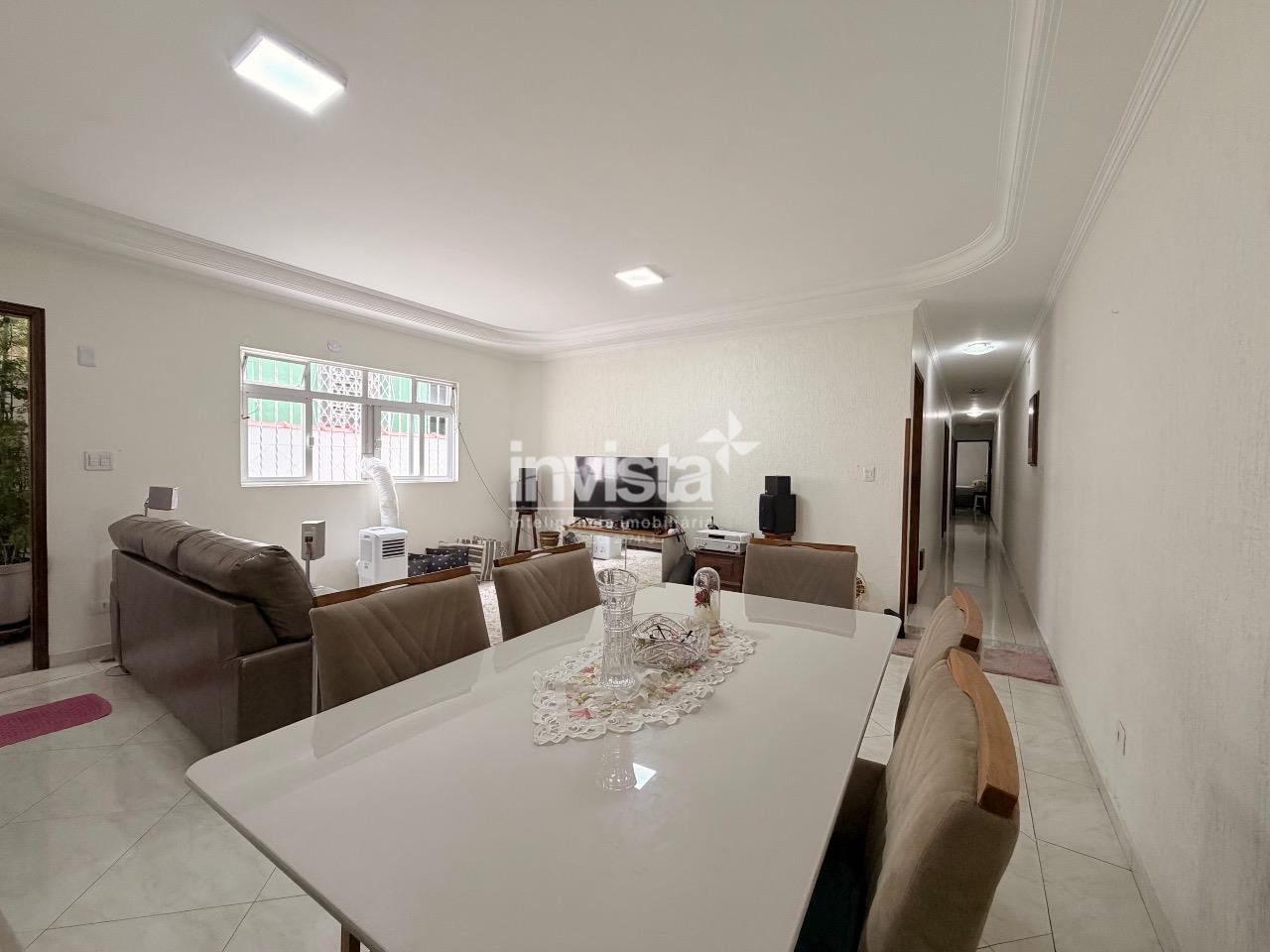 C&oacute;digo: 41096 R$ 1.170.000,00 Casa &agrave; venda no bairro Embar&eacute; 120 m&sup2; 3 quartos 2 vagas - Santos