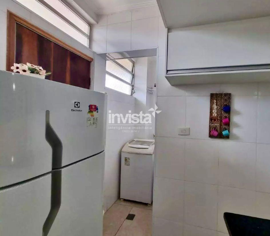 Apartamento para alugar no bairro Gonzaga - Santos