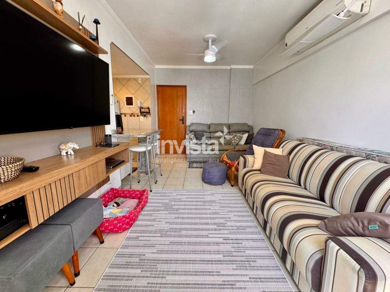 C&oacute;digo: 41121 R$ 360.000,00 Apartamento &agrave; venda no bairro Embar&eacute; 35 m&sup2; 1 quarto 1 vaga - Santos