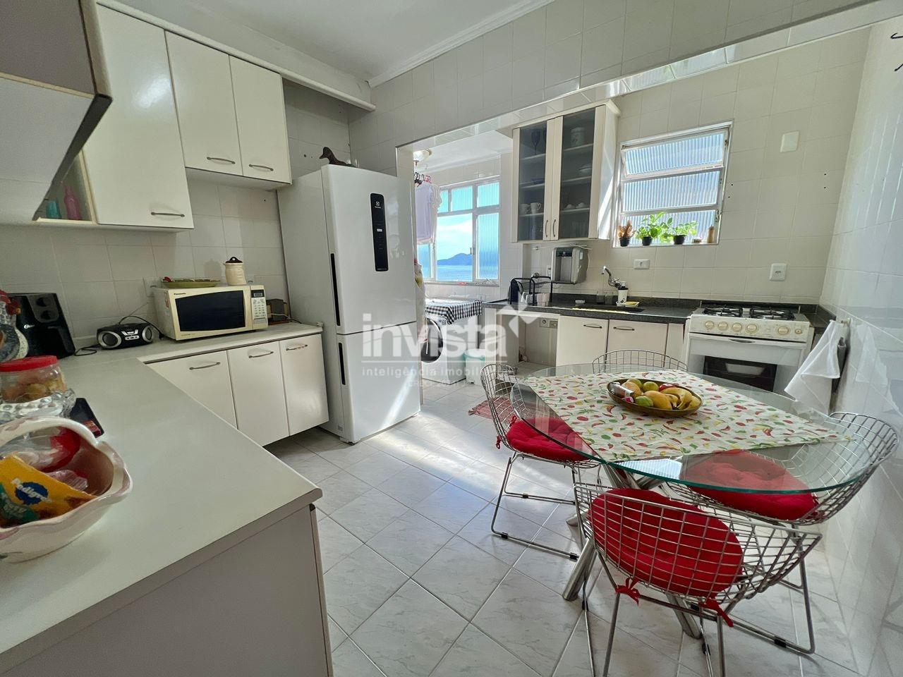 Apartamento &agrave; venda no bairro Gonzaga - Santos