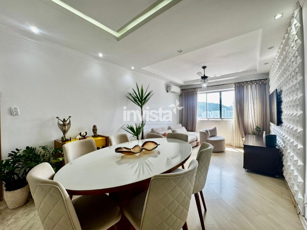 C&oacute;digo: 41134 R$ 630.000,00 Apartamento &agrave; venda no bairro Campo Grande 99 m&sup2; 2 quartos 1 vaga - Santos