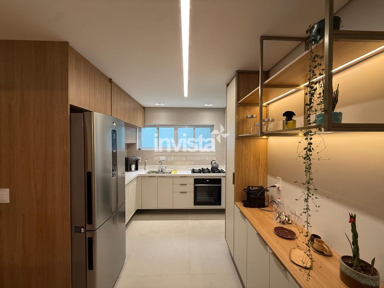 Apartamento &agrave; venda no bairro Pomp&eacute;ia - Santos