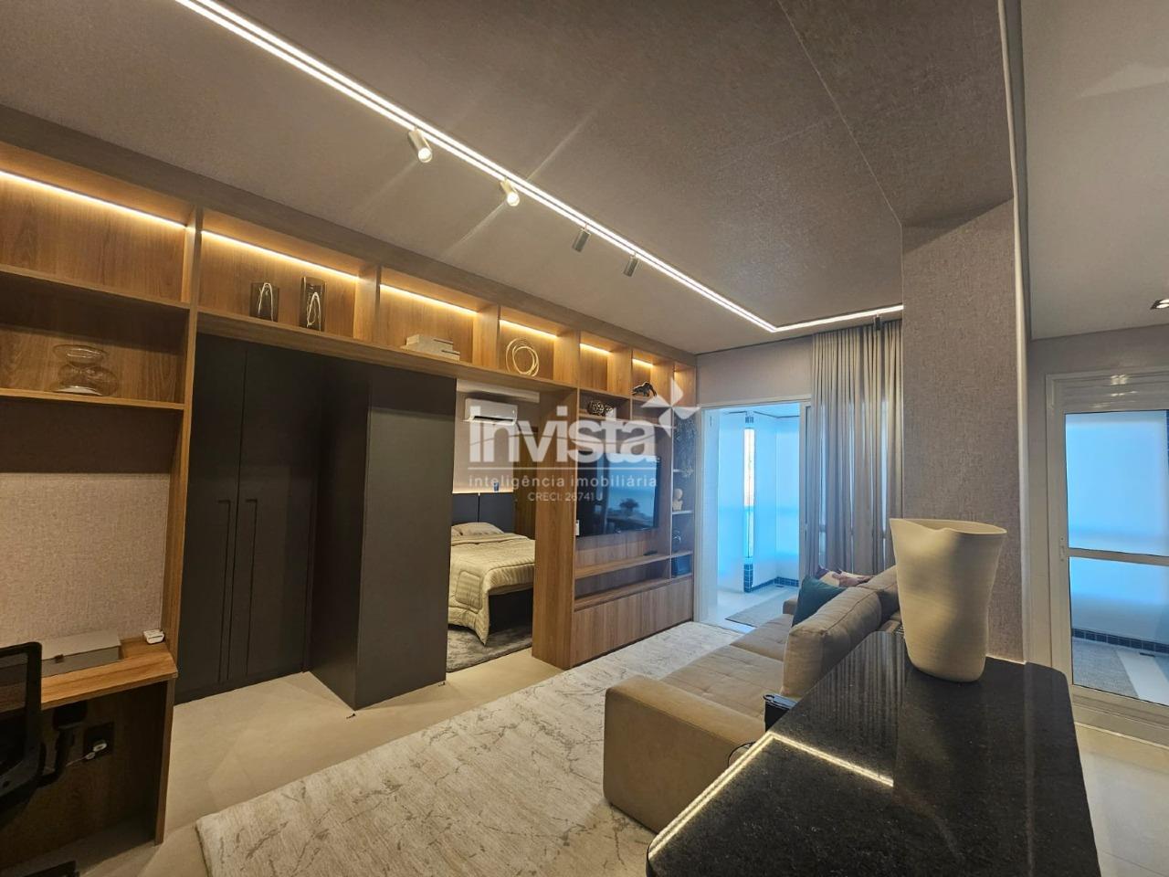 C&oacute;digo: 41146 R$ 990.000,00 Apartamento &agrave; venda no bairro Boqueir&atilde;o 60 m&sup2; 1 quarto 1 vaga - Santos