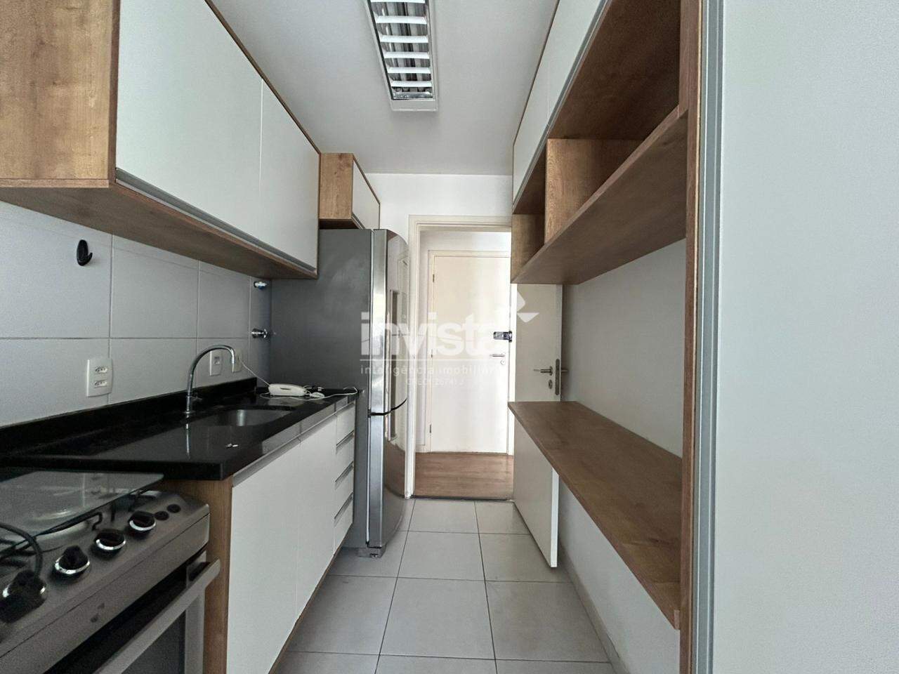 Apartamento para alugar em Santos-SP no bairro Gonzaga, com 2 dormit&oacute;rios e 85m&sup2; - Santos