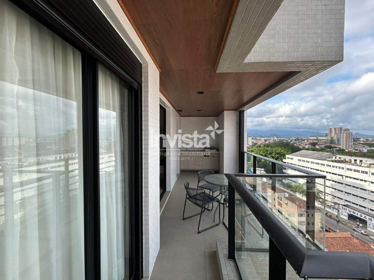Apartamento para aluguel no bairro Boqueir&atilde;o - Santos